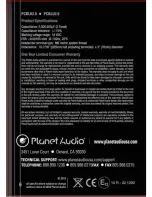 Preview for 7 page of Planet Audio PCBLK2.0 User Manual