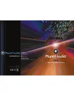 Planet Audio PHP32 User Manual preview