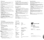 Preview for 2 page of Planet Audio PM30B User Manual