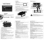 Planet Audio PM40RGB User Manual предпросмотр