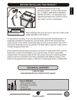 Предварительный просмотр 6 страницы Planet Audio PSA4CB User Manual