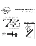 Planet Bike 1009 Instructions preview