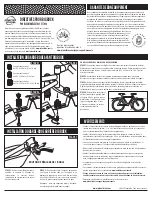 Preview for 2 page of Planet Bike 7033 Installation Manual