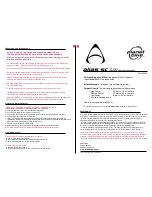 Preview for 1 page of Planet Bike ALIAS SC User Manual