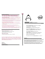 Planet Bike ALIAS User Manual preview