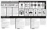 Preview for 1 page of Planet Bike BLAZE 300 SLX Quick Start Manual