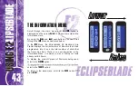 Preview for 44 page of PLANET ECLIPSE Eclipseblade E2 Operating Manual