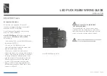 Preview for 2 page of Planet Lighting LED PUCK RGBW Wiring Manual