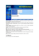 Preview for 23 page of Planet Networking & Communication 802.11g Wireless Broadband Router WRT-410 User Manual