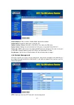 Preview for 32 page of Planet Networking & Communication 802.11g Wireless Broadband Router WRT-410 User Manual