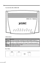 Preview for 2 page of Planet Networking & Communication ADE-2400 Quick Installation Manual