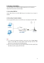 Предварительный просмотр 8 страницы Planet Networking & Communication DTR-100DB User Manual