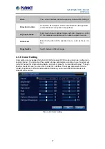 Preview for 27 page of Planet Networking & Communication HDVR-1630 User Manual