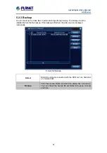 Preview for 34 page of Planet Networking & Communication HDVR-1630 User Manual