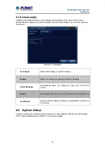 Preview for 41 page of Planet Networking & Communication HDVR-1630 User Manual