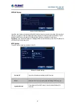 Preview for 47 page of Planet Networking & Communication HDVR-1630 User Manual