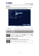 Preview for 58 page of Planet Networking & Communication HDVR-1630 User Manual