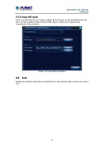 Предварительный просмотр 71 страницы Planet Networking & Communication HDVR-1630 User Manual