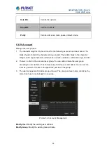 Preview for 55 page of Planet Networking & Communication HDVR-1635 User Manual