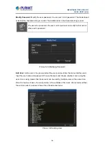 Preview for 56 page of Planet Networking & Communication HDVR-1635 User Manual