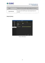 Preview for 74 page of Planet Networking & Communication HDVR-1635 User Manual