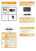 Предварительный просмотр 3 страницы Planet Networking & Communication HTS-1000P Quick Installation Manual