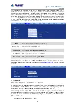 Предварительный просмотр 38 страницы Planet Networking & Communication ICA-3260 User Manual