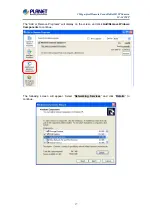 Preview for 17 page of Planet Networking & Communication ICA-3350P User Manual