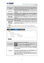 Preview for 48 page of Planet Networking & Communication ICA-3350P User Manual