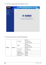 Preview for 50 page of Planet Networking & Communication ICA-510 User Manual