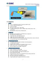 Preview for 9 page of Planet Networking & Communication ICA-5260V User Manual