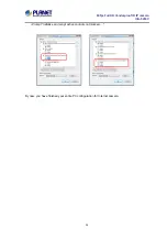 Preview for 24 page of Planet Networking & Communication ICA-5260V User Manual