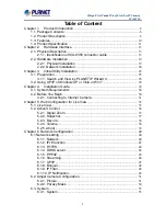 Preview for 4 page of Planet Networking & Communication ICA-8350 User Manual