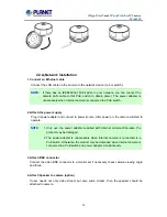 Предварительный просмотр 20 страницы Planet Networking & Communication ICA-8350 User Manual