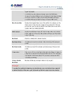 Preview for 63 page of Planet Networking & Communication ICA-8350 User Manual