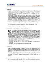 Preview for 2 page of Planet Networking & Communication ICA-HM227W User Manual