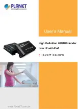 Предварительный просмотр 1 страницы Planet Networking & Communication IHD-210PR User Manual