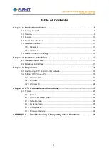 Preview for 4 page of Planet Networking & Communication IHD-210PR User Manual