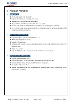 Preview for 4 page of Planet Networking & Communication IHD-410PR Manual