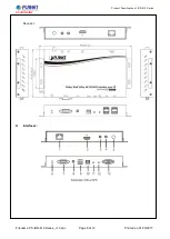 Предварительный просмотр 8 страницы Planet Networking & Communication IHD-410PR Manual