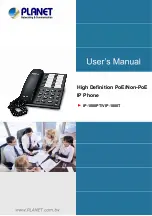Planet Networking & Communication IP-1000PT User Manual preview