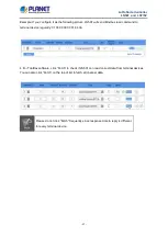 Предварительный просмотр 27 страницы Planet Networking & Communication LN1152 User Manual
