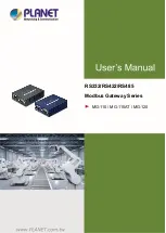 Planet Networking & Communication MG-110 User Manual предпросмотр