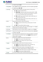 Preview for 234 page of Planet Networking & Communication MGSD-10080F User Manual