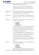 Preview for 255 page of Planet Networking & Communication MGSD-10080F User Manual