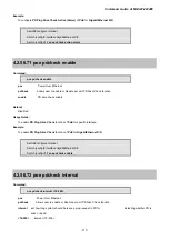 Предварительный просмотр 117 страницы Planet Networking & Communication MGSW-28240F Command Manual