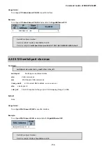 Предварительный просмотр 150 страницы Planet Networking & Communication MGSW-28240F Command Manual