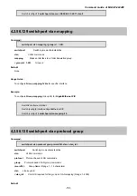 Предварительный просмотр 151 страницы Planet Networking & Communication MGSW-28240F Command Manual