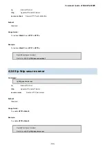 Предварительный просмотр 190 страницы Planet Networking & Communication MGSW-28240F Command Manual