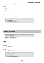 Предварительный просмотр 212 страницы Planet Networking & Communication MGSW-28240F Command Manual